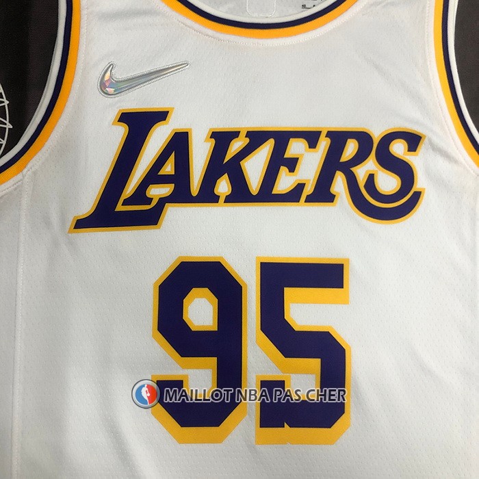 Maillot Los Angeles Lakers Juan Toscano-Anderson NO 95 Association 2021-22 Blanc